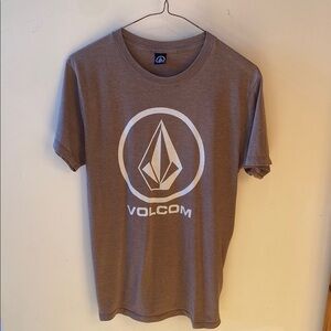 Volcom Taupe Logo Tee
